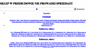 What Podreczniki24.pl website looked like in 2018 (5 years ago)