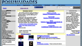 What Possibilidades.com.br website looked like in 2018 (5 years ago)