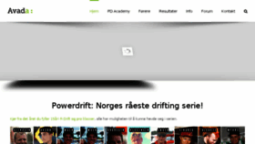 What Powerdrift.no website looked like in 2018 (5 years ago)