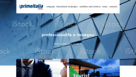 What Primeitaliaspa.it website looked like in 2018 (5 years ago)