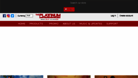What Platinumkaraoke.ph website looked like in 2018 (5 years ago)