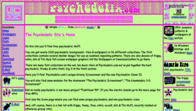 What Psychedelix.com website looked like in 2018 (5 years ago)