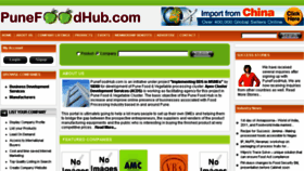 What Punefoodhub.com website looked like in 2018 (5 years ago)
