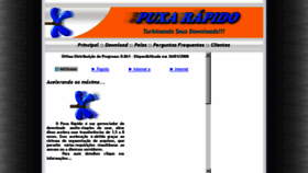 What Puxarapido.com.br website looked like in 2018 (5 years ago)