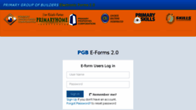 What Pgb-eforms.primary.com.ph website looked like in 2018 (5 years ago)