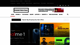 What Phonetechtalk.com website looked like in 2018 (5 years ago)