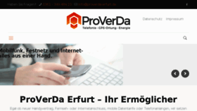 What Proverda-erfurt.de website looked like in 2018 (5 years ago)