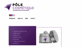 What Pole-cosmetique.co.uk website looked like in 2018 (5 years ago)