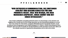 What Pfeil-bogen.com website looked like in 2018 (7 years ago)