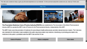 What Pmcpa.org.uk website looked like in 2018 (5 years ago)