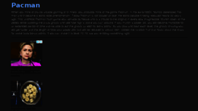 What Pacman4u.com website looked like in 2018 (5 years ago)