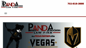 What Pandalawfirm.com website looked like in 2018 (5 years ago)