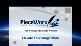 What Pieceworx.com website looked like in 2018 (7 years ago)