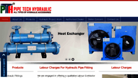 What Pipetechhydraulic.com website looked like in 2018 (5 years ago)
