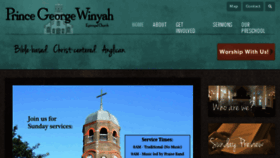 What Pgwinyah.com website looked like in 2018 (5 years ago)