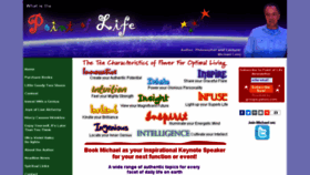 What Pointoflife.com website looked like in 2018 (5 years ago)