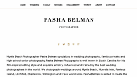 What Pashabelmanphotography.com website looked like in 2018 (5 years ago)