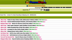 What Pawanwap.in website looked like in 2018 (7 years ago)