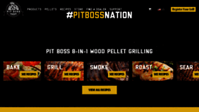 What Pitboss-grills.com website looked like in 2018 (5 years ago)