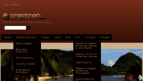 What Pagopago.com website looked like in 2018 (5 years ago)