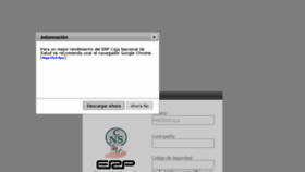 What Portal.cns.gob.bo website looked like in 2018 (7 years ago)