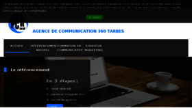 What Pcr-communication.fr website looked like in 2018 (5 years ago)