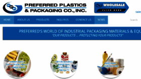 What Prefplastics.com website looked like in 2018 (5 years ago)