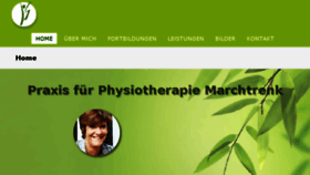 What Physio-werner.at website looked like in 2018 (5 years ago)