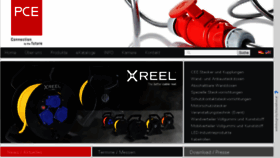 What Pcelectric.at website looked like in 2018 (8 years ago)