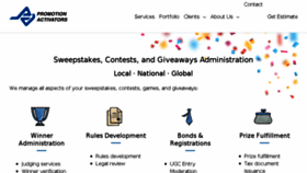 What Promotionactivators.com website looked like in 2018 (5 years ago)