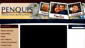 What Penquis.org website looked like in 2018 (5 years ago)