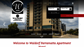 What Parramatta-waldorf-apartments.com.au website looked like in 2018 (5 years ago)