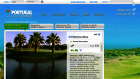 What Portugalgolfcourses.info website looked like in 2018 (5 years ago)