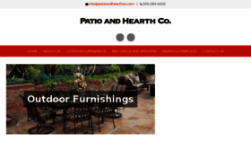 What Patioandhearthco.com website looked like in 2018 (5 years ago)