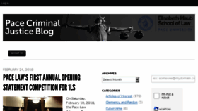 What Pcjc.blogs.law.pace.edu website looked like in 2018 (5 years ago)