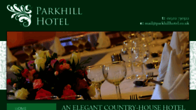 What Parkhillhotel.co.uk website looked like in 2018 (5 years ago)