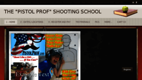 What Pistolprof.com website looked like in 2018 (5 years ago)