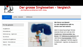What Partnervermittlung-ratgeber.de website looked like in 2018 (5 years ago)