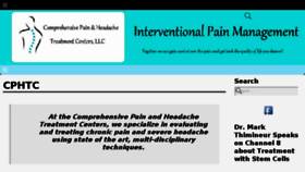 What Painandheadache.com website looked like in 2018 (5 years ago)