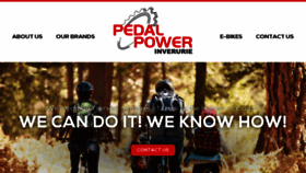 What Pedalpowercyclecentre.com website looked like in 2018 (6 years ago)