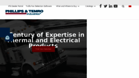 What Phillipsandtemro.com website looked like in 2018 (7 years ago)
