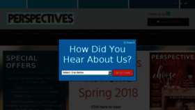 What Perspectives-usa.com website looked like in 2018 (5 years ago)