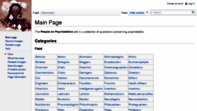What Popwiki.net website looked like in 2018 (5 years ago)