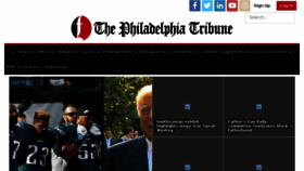 What Phillytrib.com website looked like in 2018 (5 years ago)