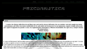 What Psiconautica.in website looked like in 2018 (5 years ago)