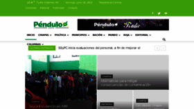 What Pendulodechiapas.com.mx website looked like in 2018 (5 years ago)