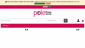 What Polefitnessworld.com website looked like in 2018 (5 years ago)