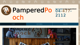 What Pamperedpooch.co.nz website looked like in 2018 (5 years ago)