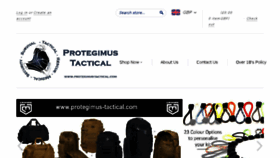 What Protegimus-tactical.com website looked like in 2018 (5 years ago)