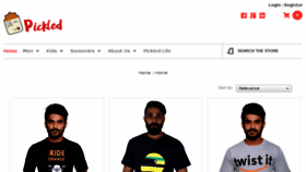 What Pickled.in website looked like in 2018 (7 years ago)